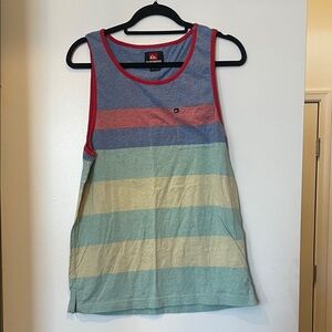 Quiksilver Multicolor Striped Tank Top
